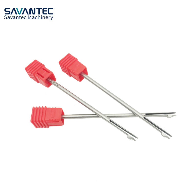 Savantec 0,8-20.24mm Baja Kecepatan Tinggi Satu Pass Deburring lubang Single atau Double Edge Deburring Tool