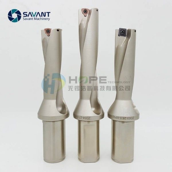 Savantec 2D-5D Efisiensi Kerja Tinggi Pengeboran Indeks Bit Pusat Mesin CNC Fast U Drill