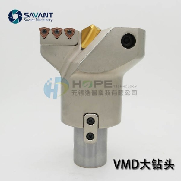 45-200mm MDD Spade Drill Bit Dengan High Speed Steel Centering Drill Untuk Mesin Lubang Besar